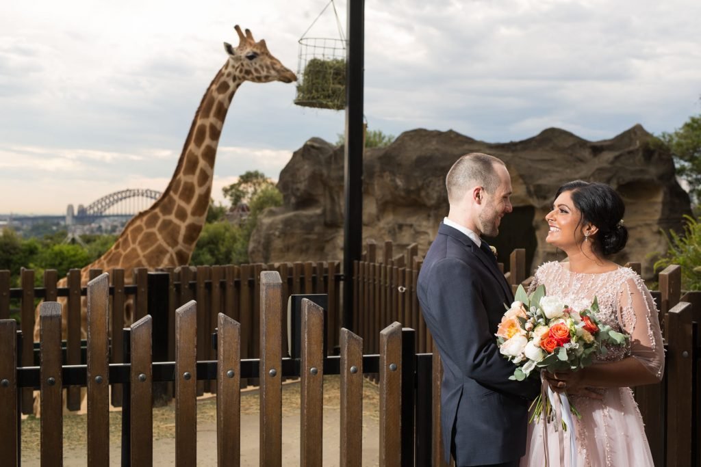 Taronga Centre Wedding Photo