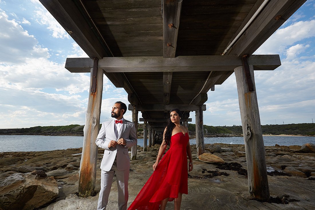Pre-wedding photo shoot